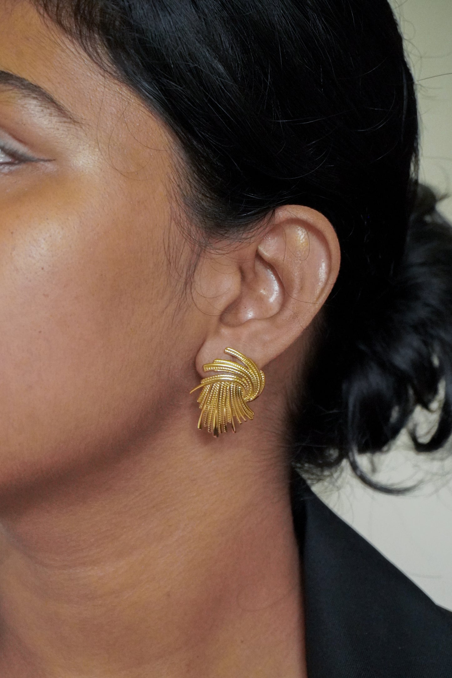 Golden Cascade Studs