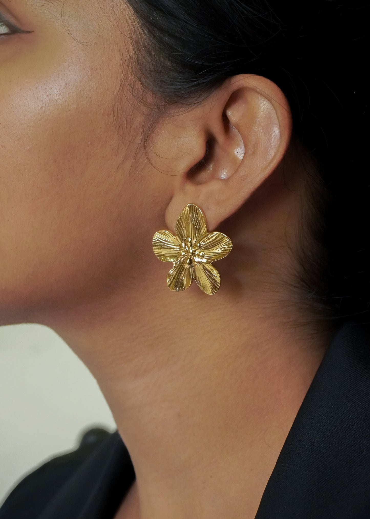Golden Bloom Studs
