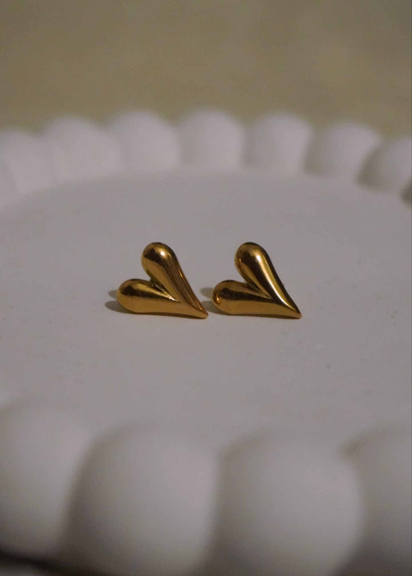 Heart Studs
