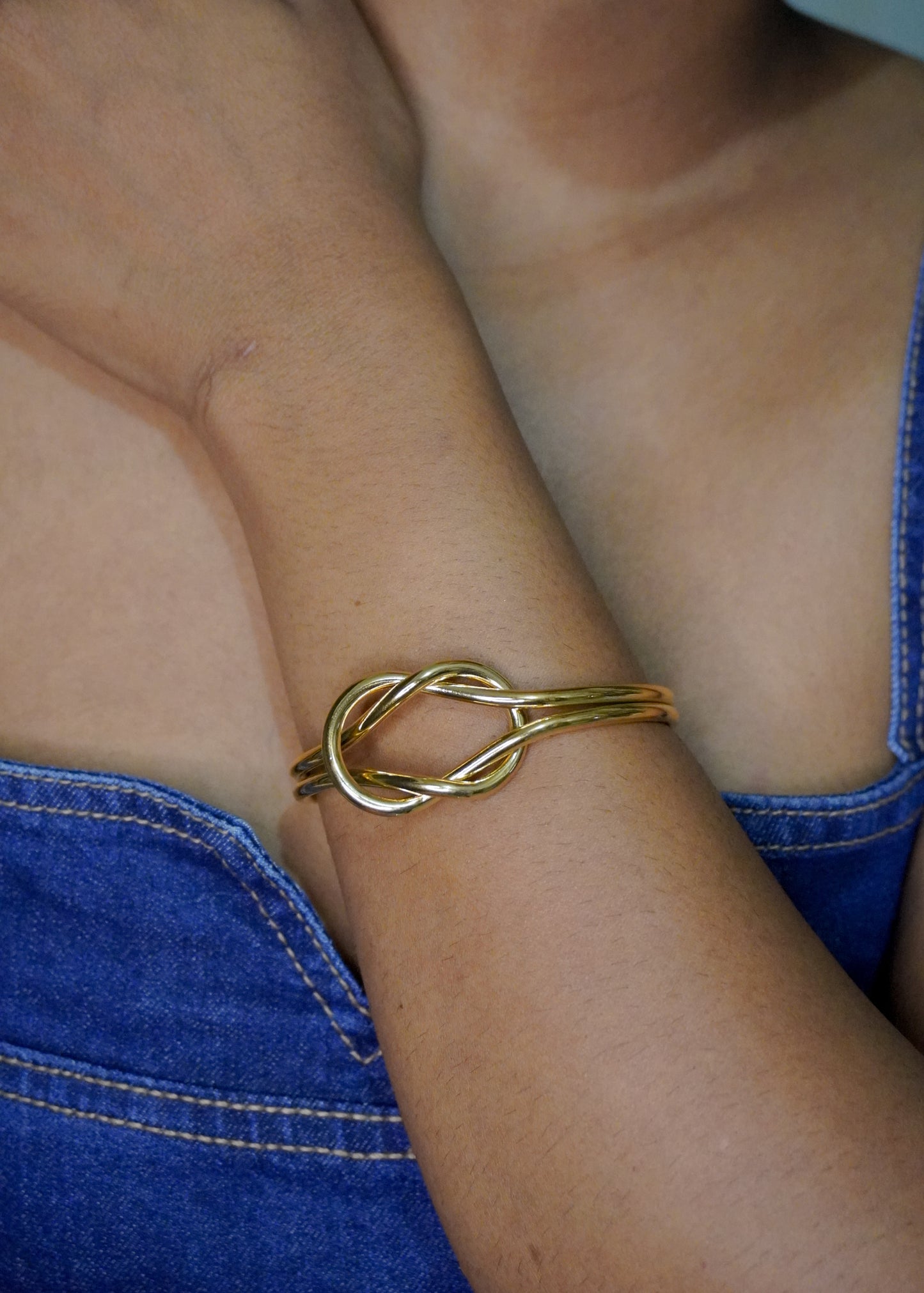 Eternal Loop Cuff Bracelet