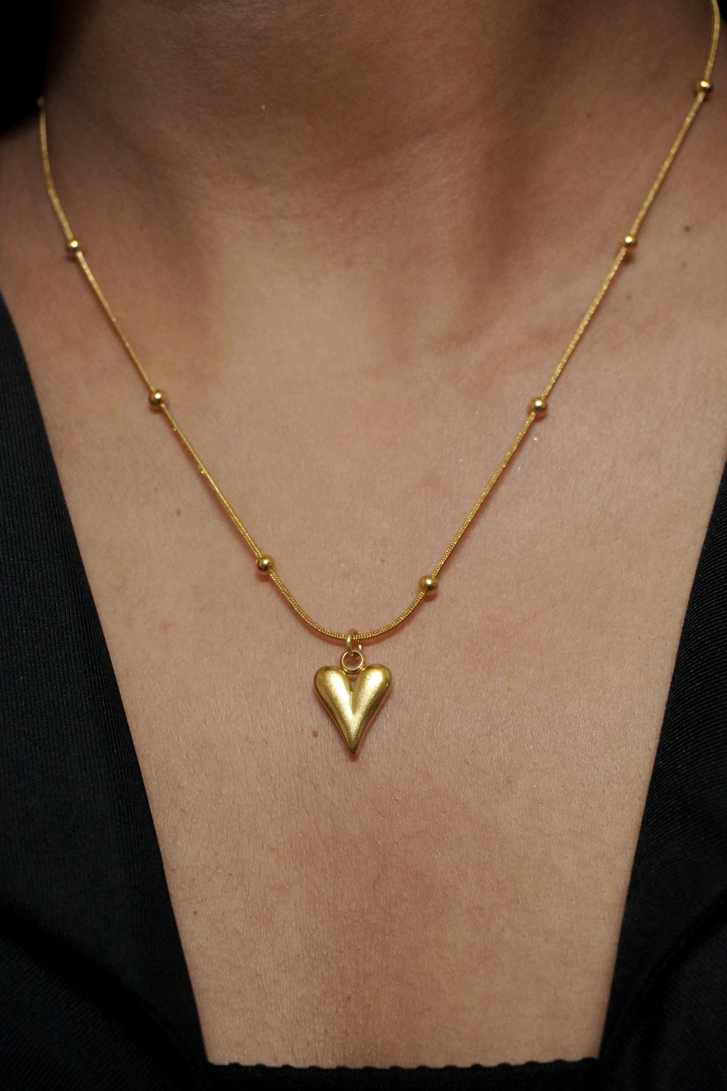 Mini Heart Glow Necklace