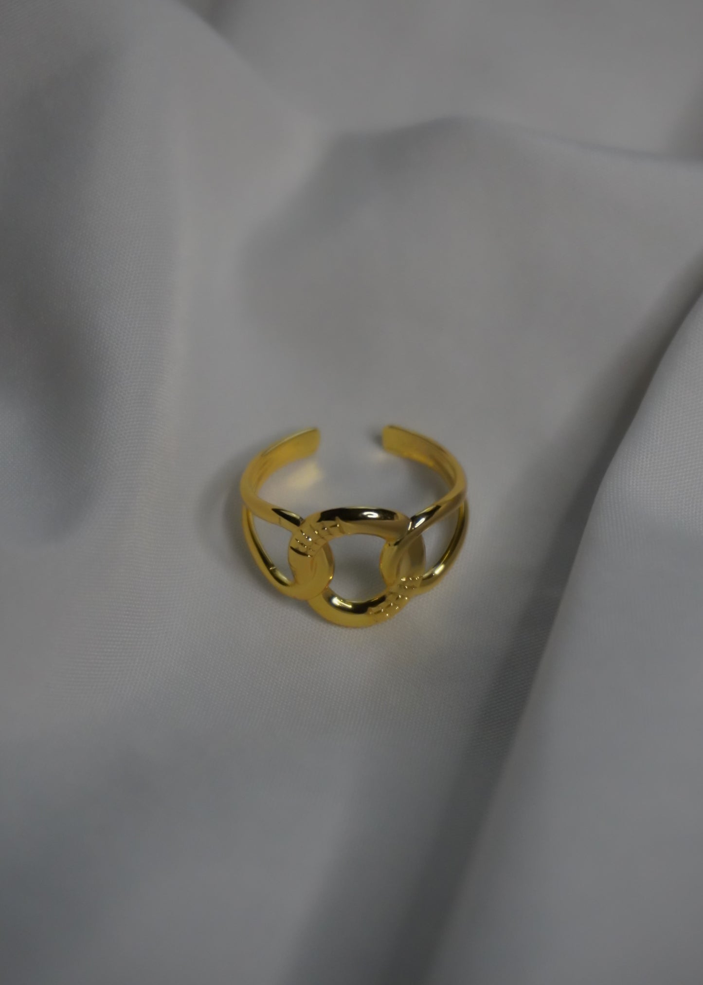 Linked Bold Ring