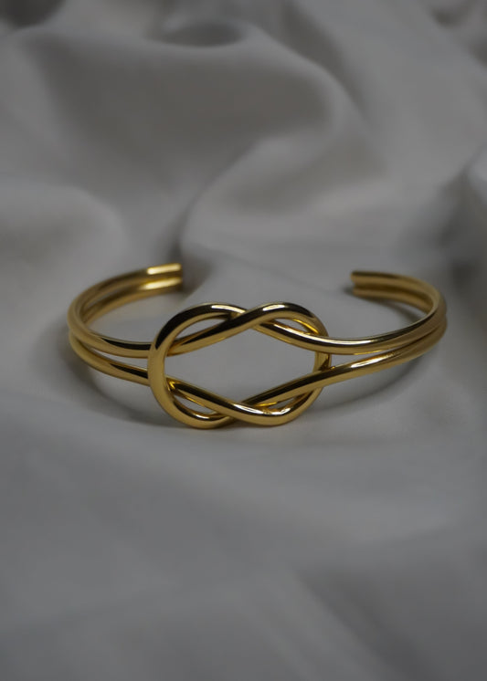 Eternal Loop Cuff Bracelet