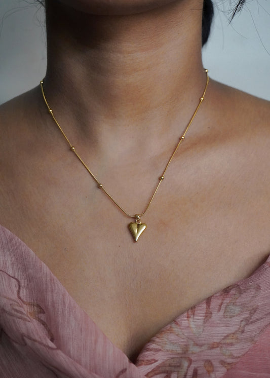 Mini Heart Glow Necklace